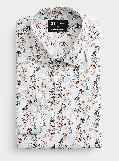 La chemise jardin printanier <b>Coupe confort</b>