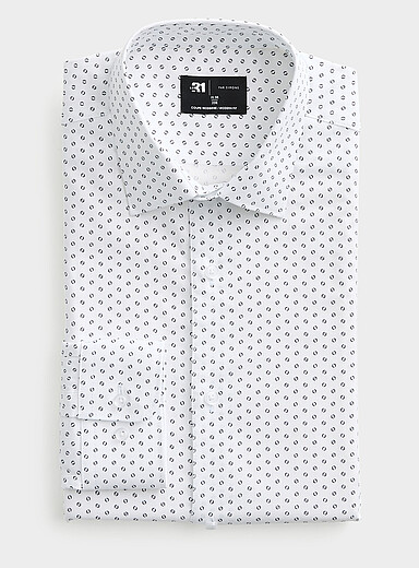 Dobby eyelet shirt <b>Modern fit</b>