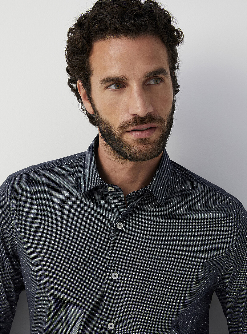 Multi-dot shirt Modern fit product image (primary)