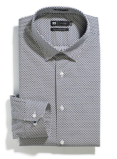 Geo cone shirt Slim fit | Le 31 | Shop 