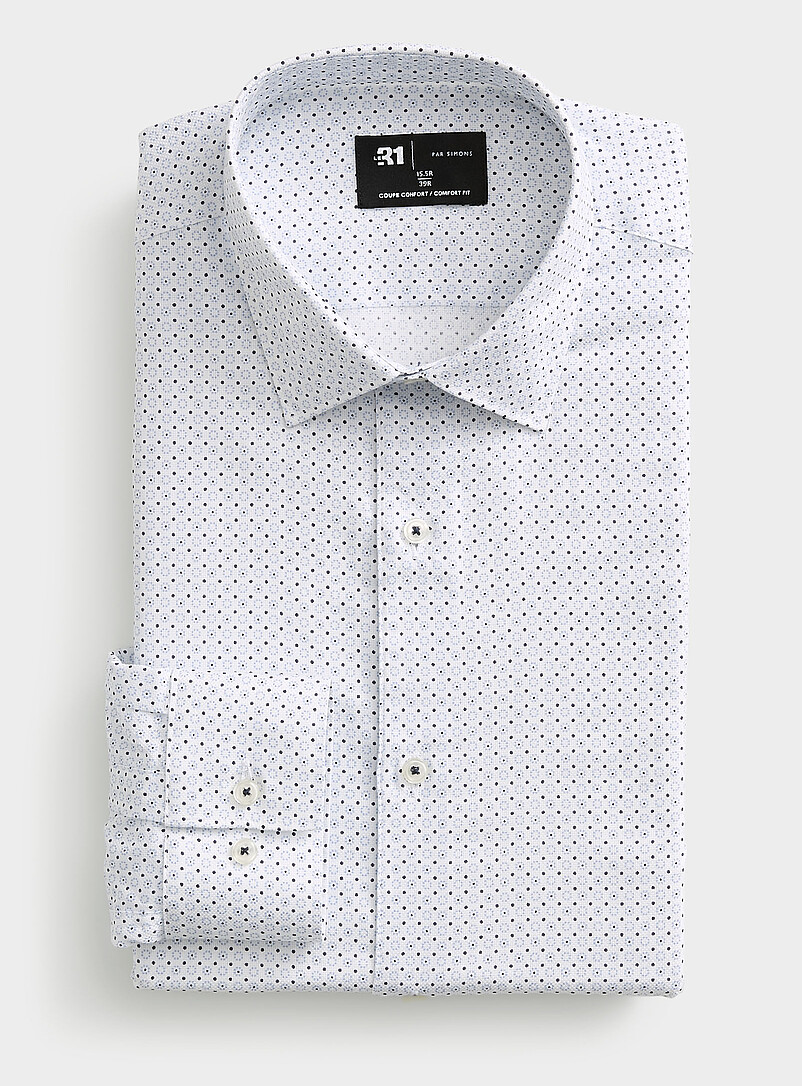 Dotwork Medallion Shirt Comfort Fit