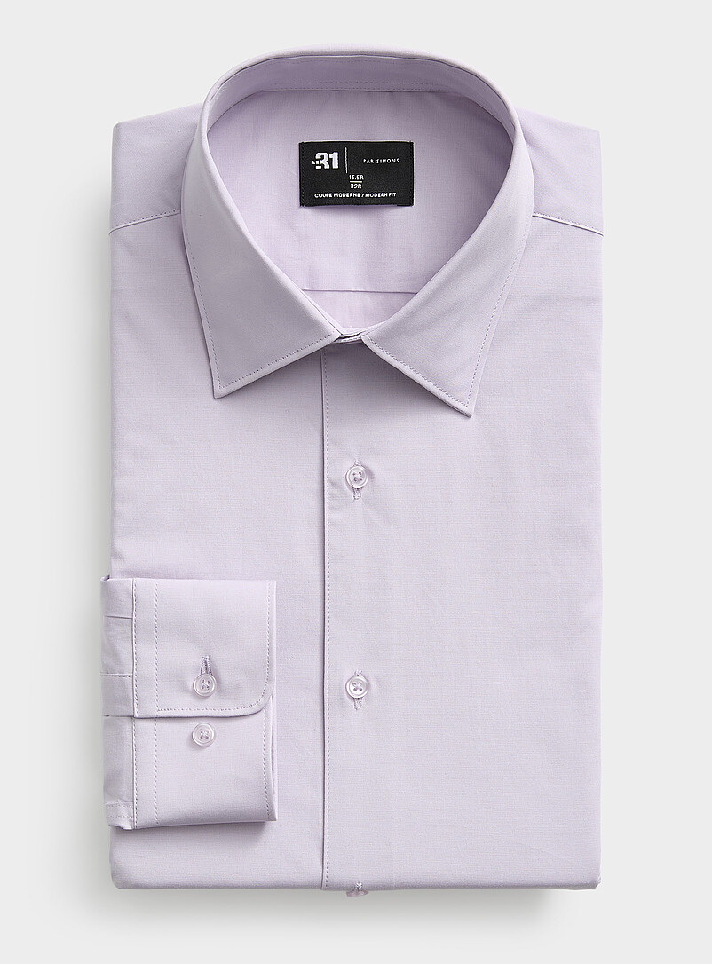 Stretch Organic Cotton Shirt Modern Fit