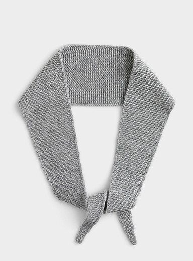 L'&eacute;charpe &eacute;troite diamant pure laine