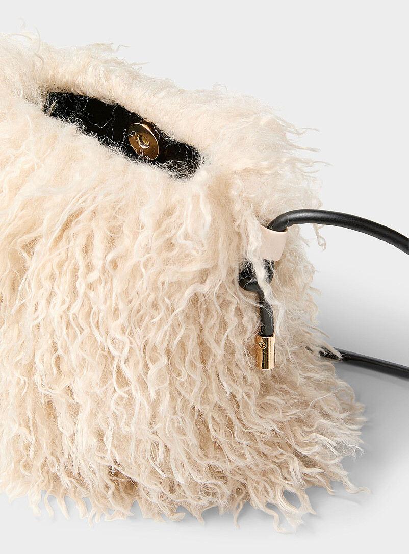 Faux-fur phone clutch product image 2
