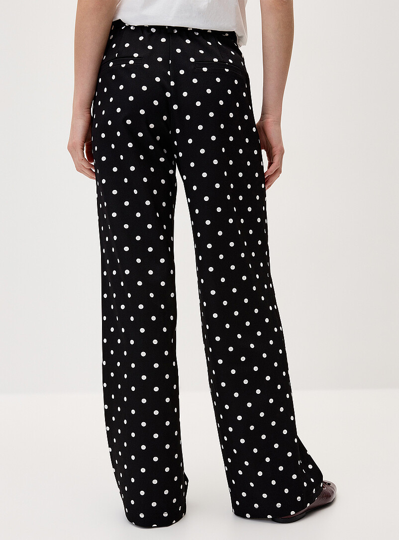 Polka-dotted dress pant | Twik | Shop Women%u2019s Straight Leg
