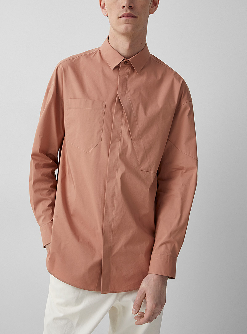 Neil Barrett Pink Travel workwear shirt for men