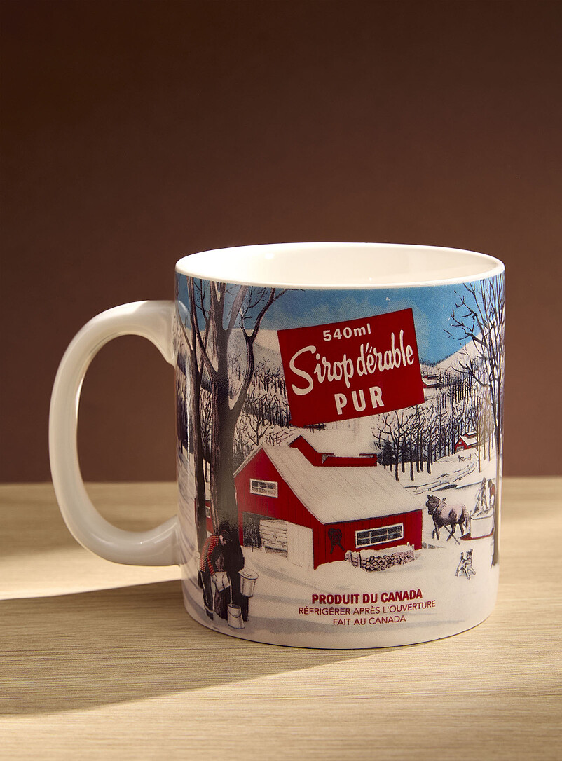 Pure maple syrup can mug | Simons Maison | | Simons