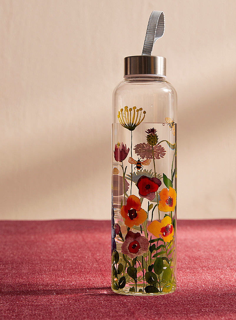 Simons Maison: La bouteille en verre jardin ensoleillé Assorti