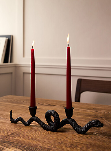 Snake candle holder <b>Halloween Collection</b>