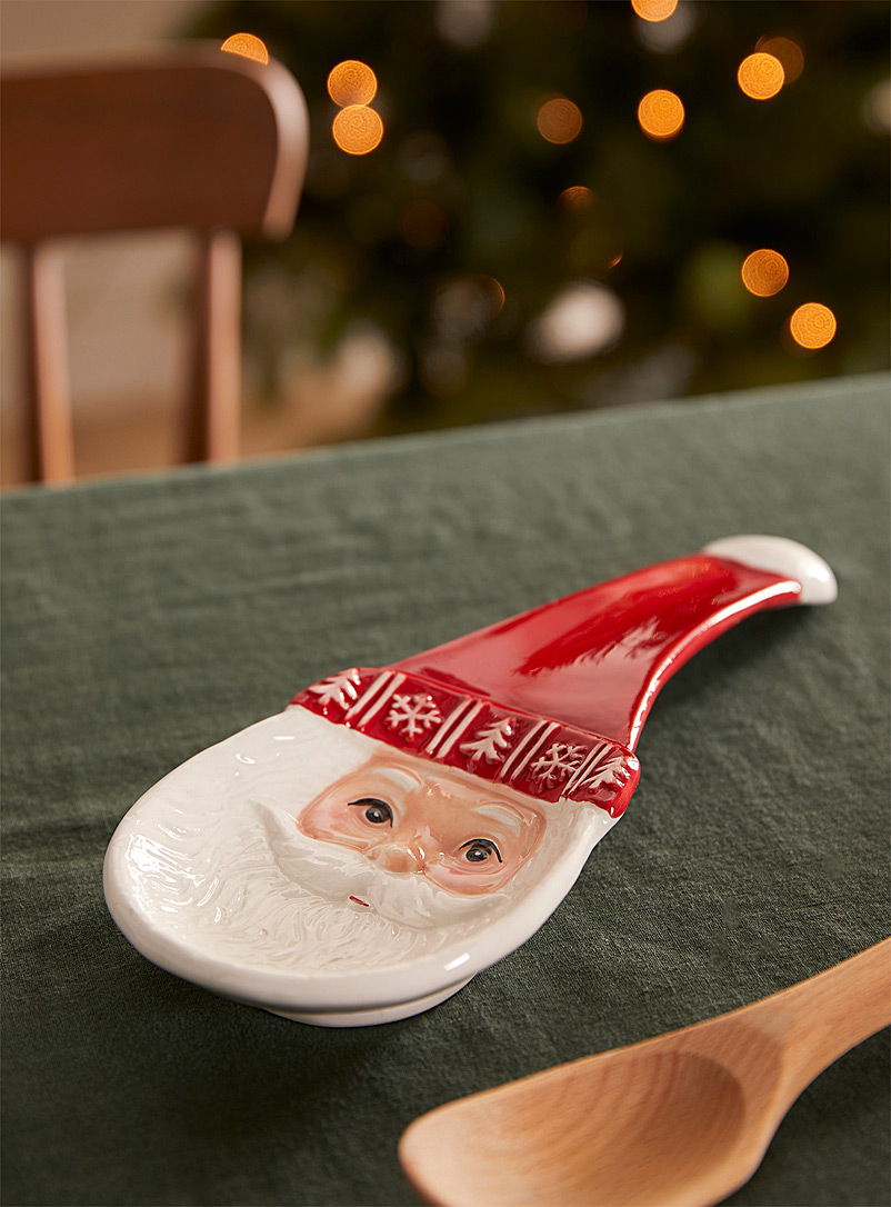 Simons Maison Assorted Santa Claus spoon rest