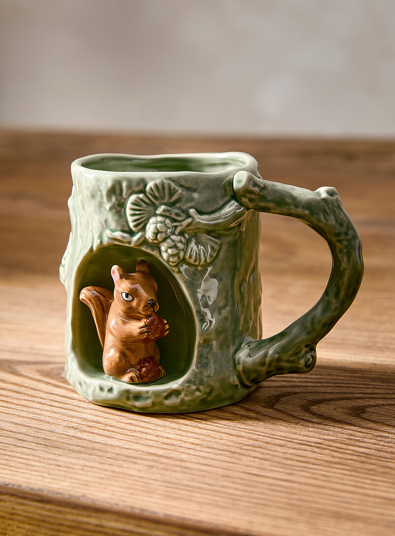 Squirrel in a tree mug product image (primary)