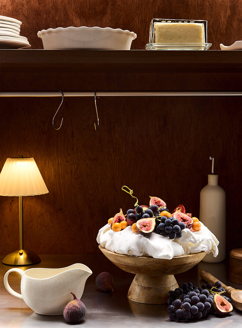 Genuine wood stand serving tray product image 2