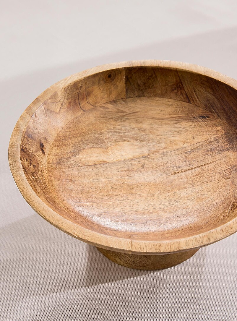 Genuine wood stand serving tray product image 3