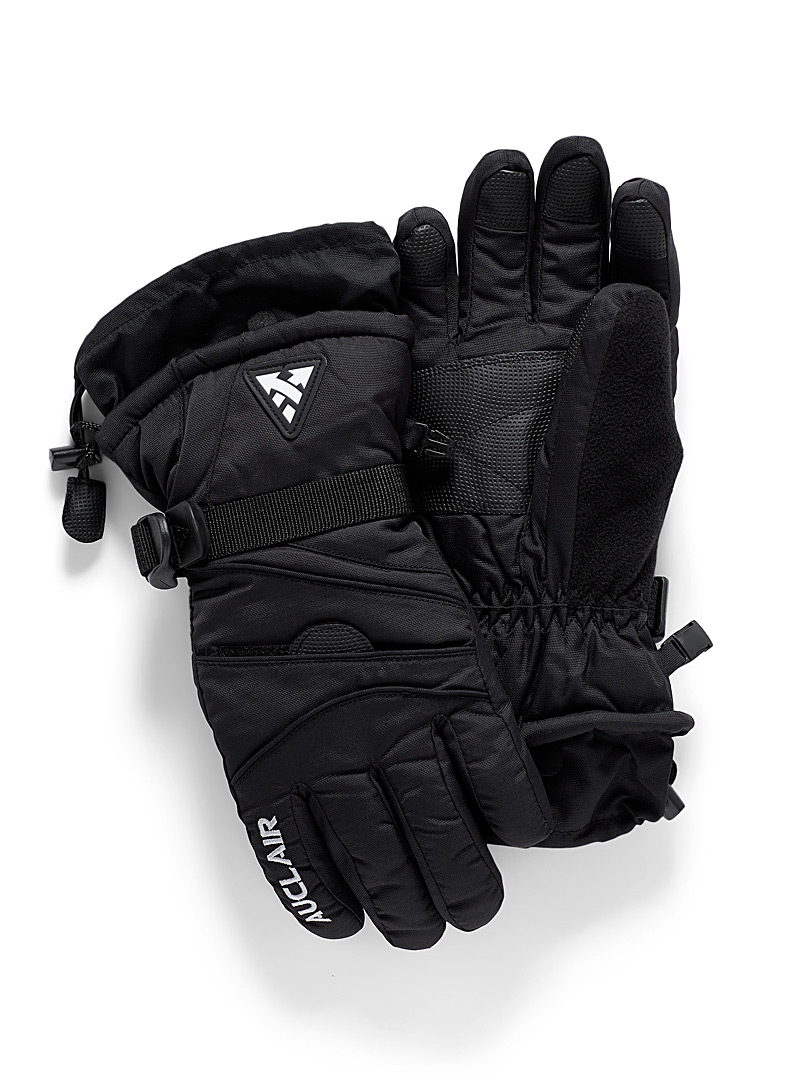 Auclair Black Snowking insulated gloves for men