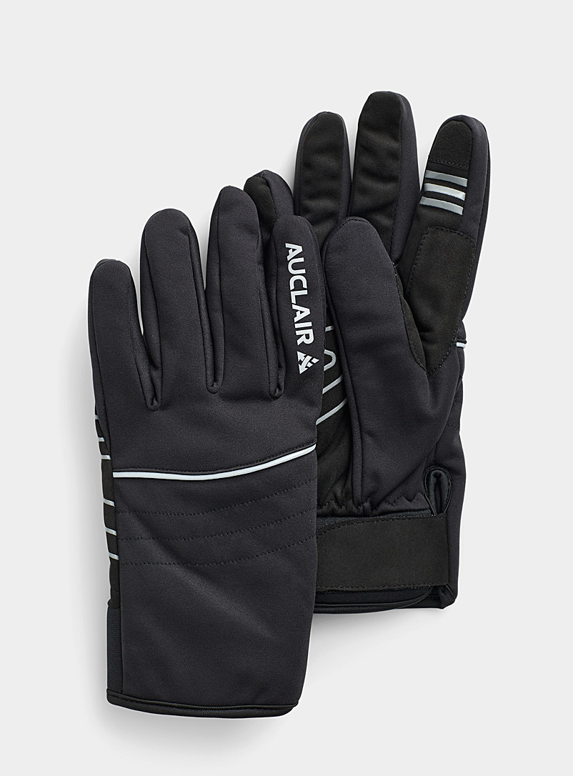 Auclair Black Loop XC insulated tactile gloves for men