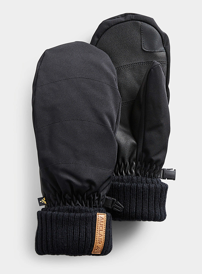 Mittens Inflation Lea ribbed-cuff mittens | Auclair | Shop Women's Mittens Online in ...