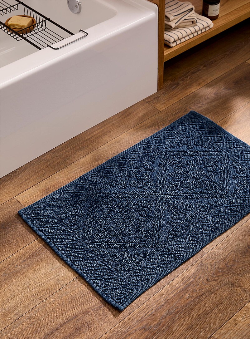 Floral medallion bath mat 50 x 80 cm product image (primary)