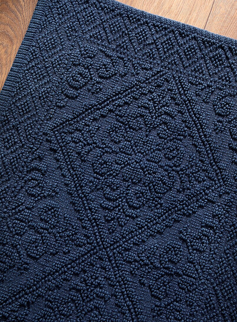 Floral medallion bath mat 50 x 80 cm product image 3