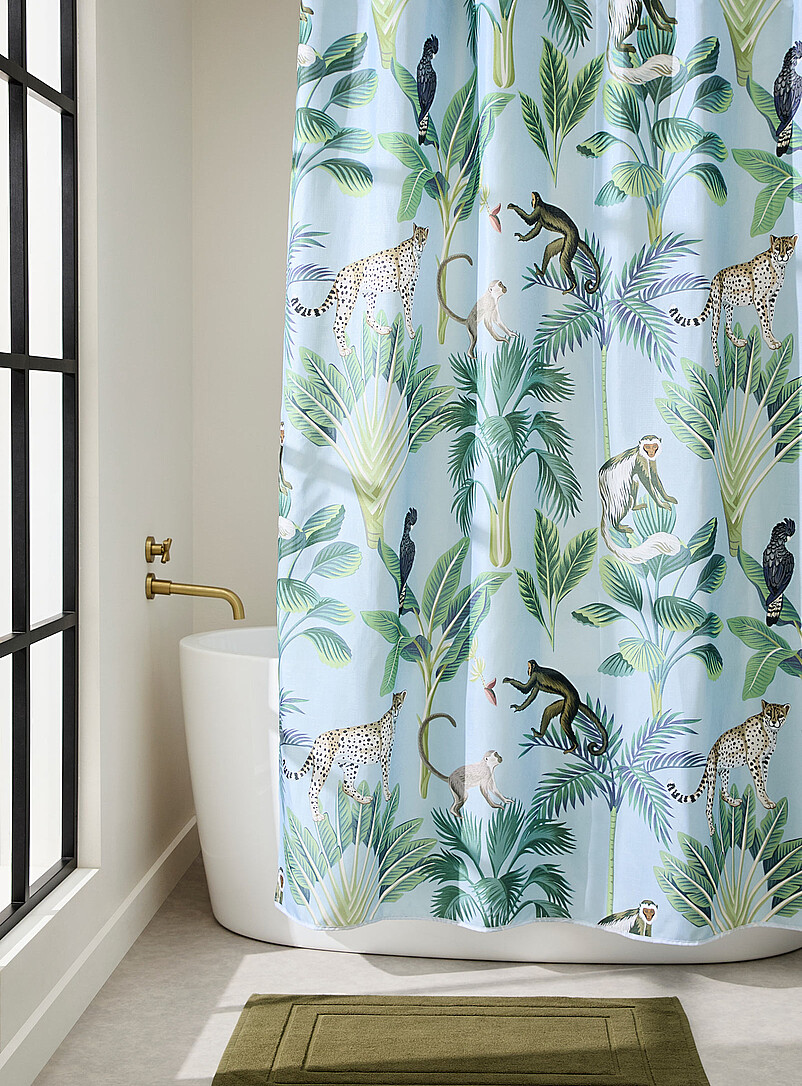 Jungle Animal Shower Curtain