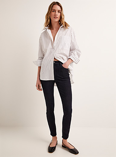 Yoga Jeans Indigo/Dark Blue Dark indigo Rachel jean <b>Fit: Slim leg, regular rise</b> for women