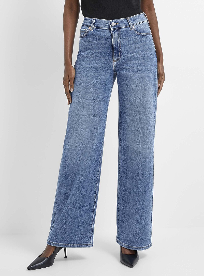 Lily light-indigo jean Fit: Wide leg, high rise product image 2
