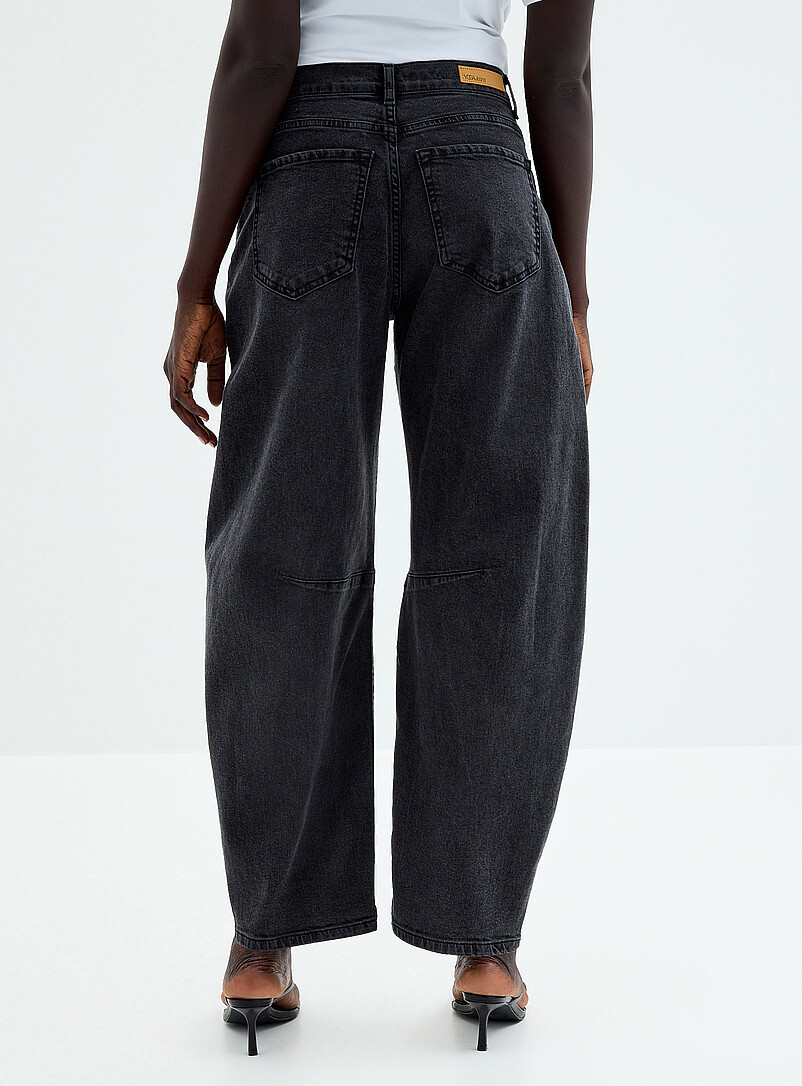 Megan dark-grey jean Fit: balloon leg, mid-rise style product image 3