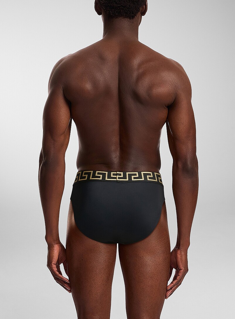 Greca waistband swim brief product image 2