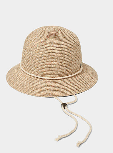 La cloche effet paille &agrave; corde