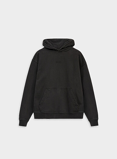 Oakley Black Striped logo faded hoodie for men