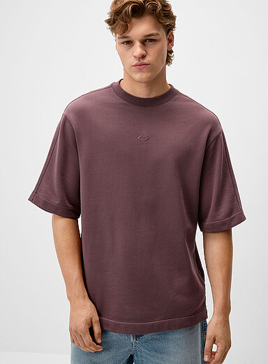 Le t-shirt pur coton duo de jerseys