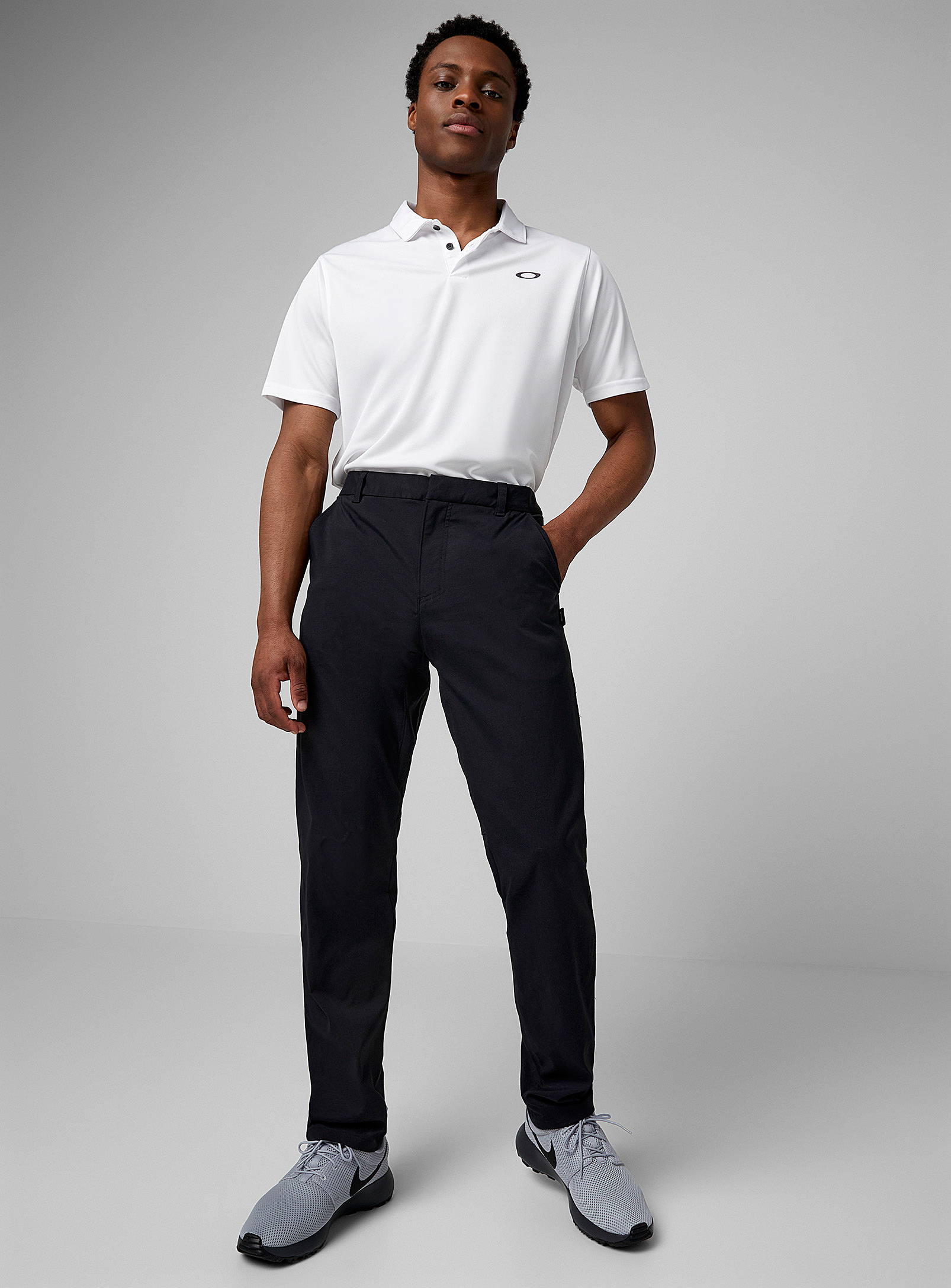 Oakley Terrain Stretch Nylon Golf Pant In Black