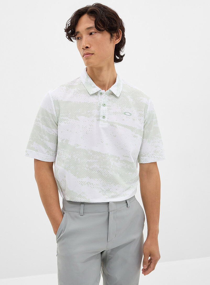 Pixelated Golf Polo
