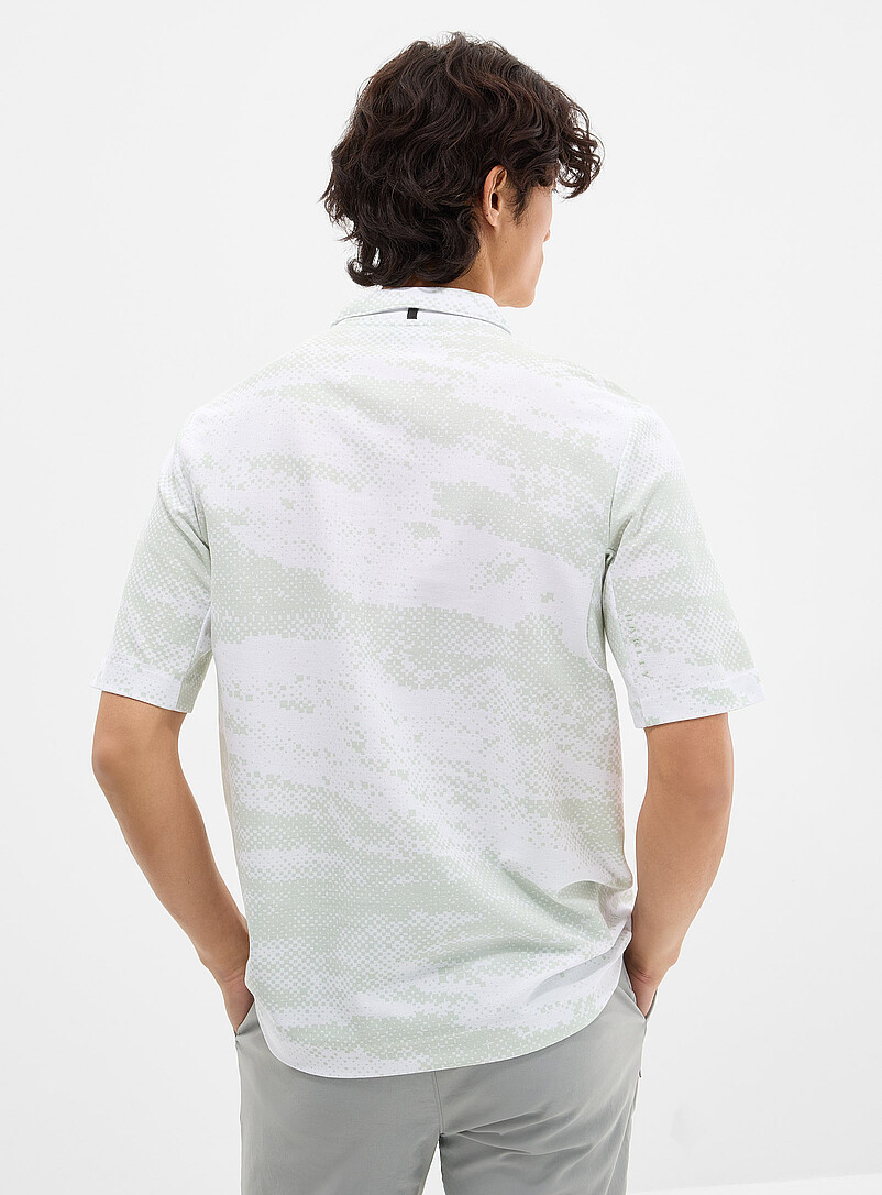 Pixelated golf polo product image 3