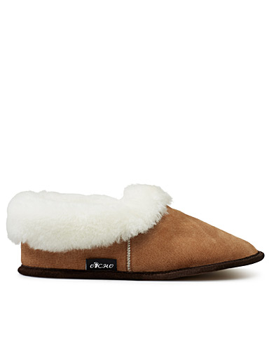 Moccasin slippers | Simons | Men's Slippers: Shop Online in Canada | Simons