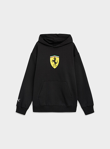 Ferrari logo hoodie <b>PUMA x Scuderia Ferrari collection</b>
