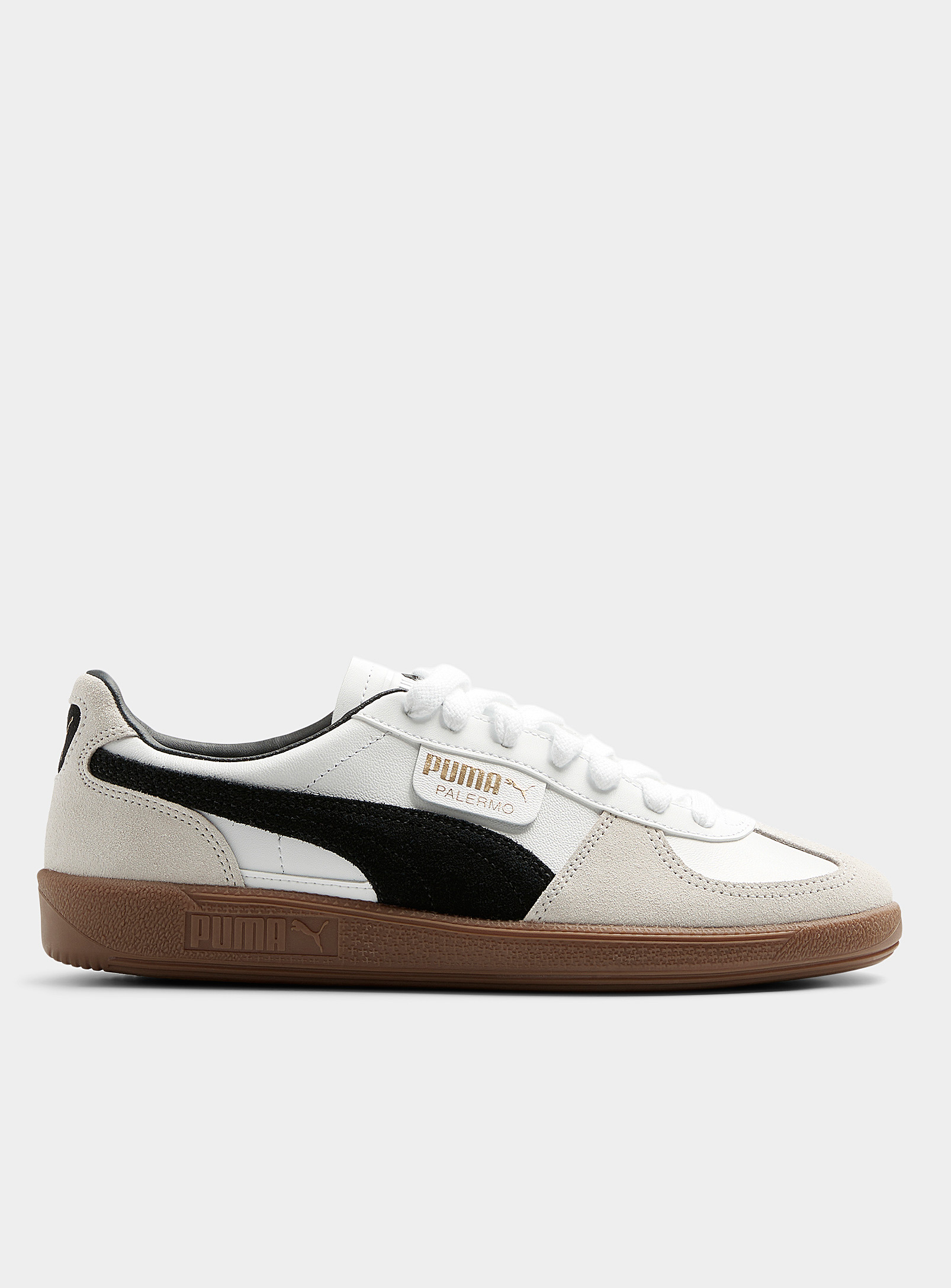 Shop Puma Palermo Sneakers Men In White