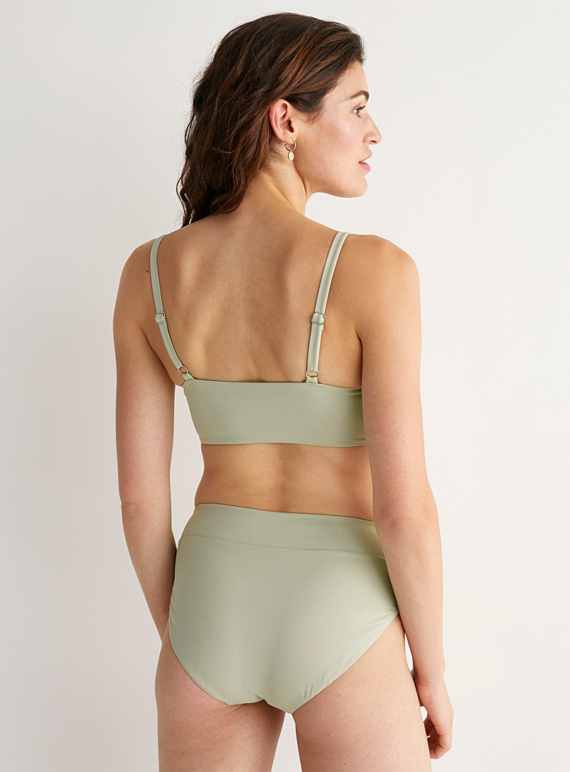 Simons Lime Green Regular waist bottom At Contemporaine for women