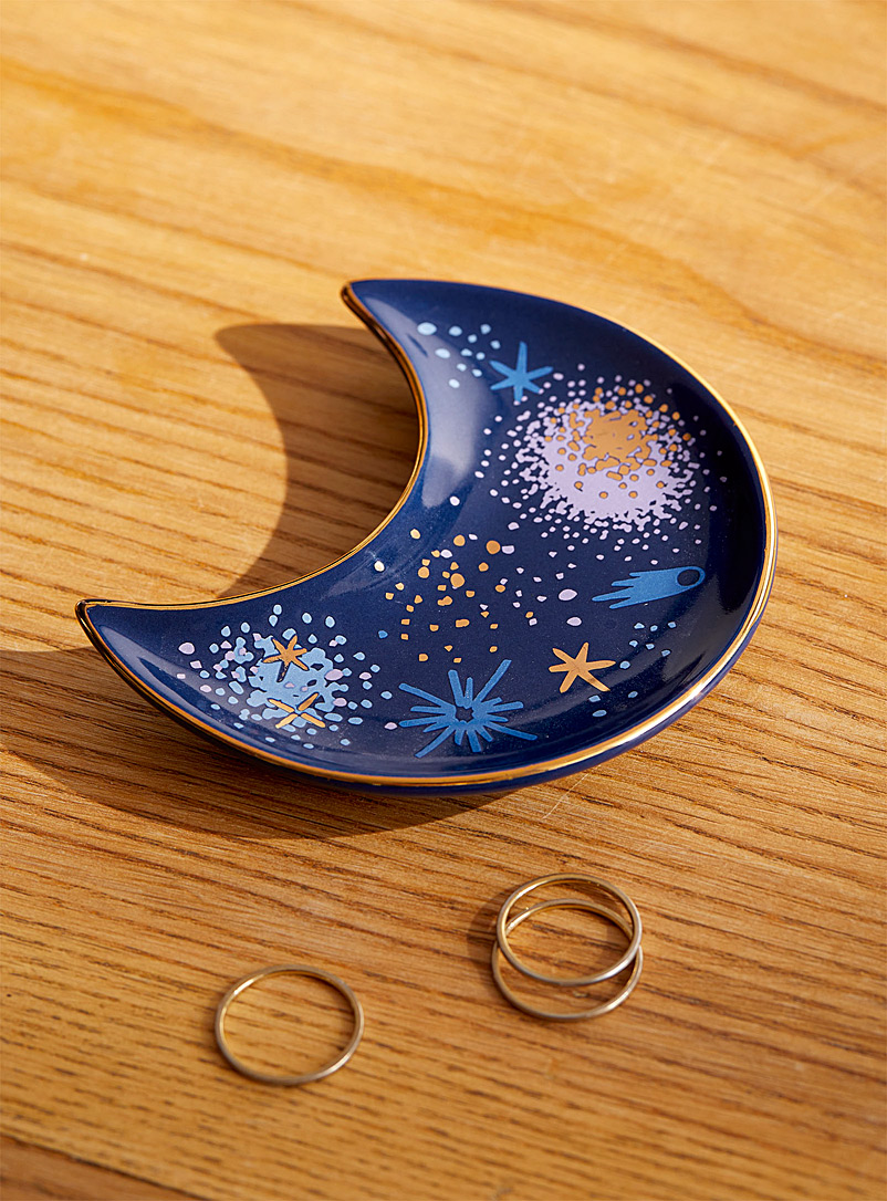 Simons Maison Patterned Blue Bright Moon small tray