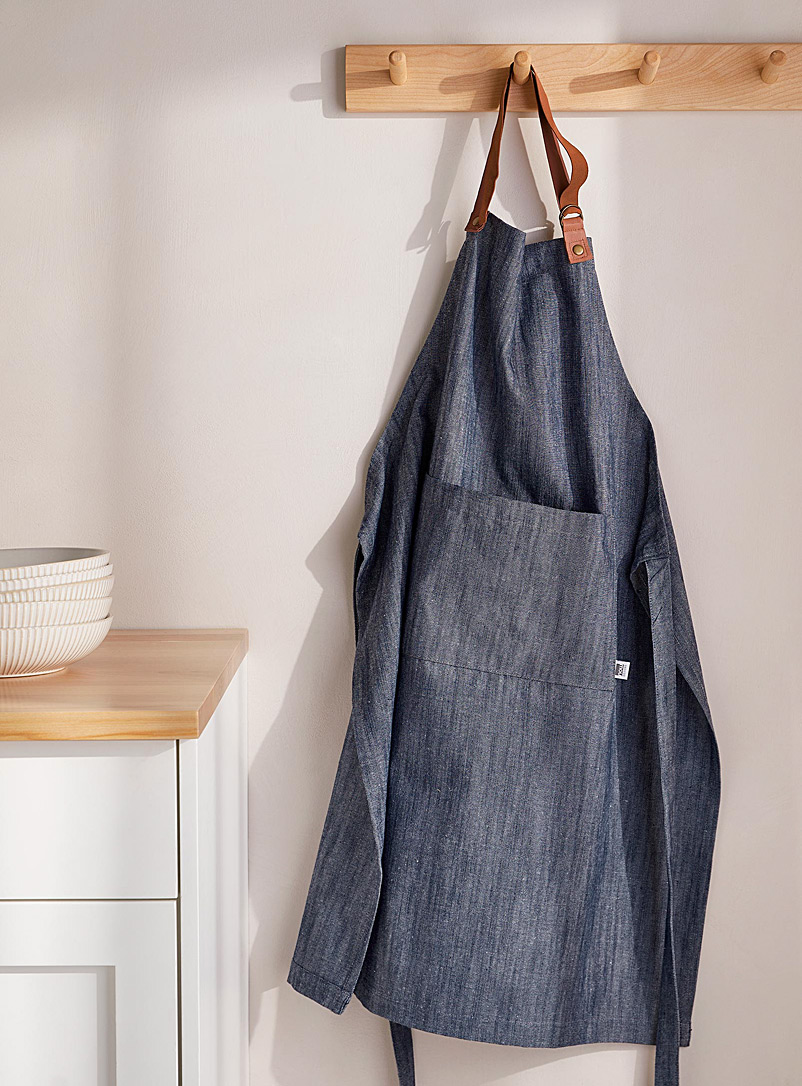 1957 Dated Very Rare Vintage French Faded Blue Cotton Chore Workwear Le 1957 Dated Very Rare Vintage French Faded Blue Cotton Chore Workwear Le
