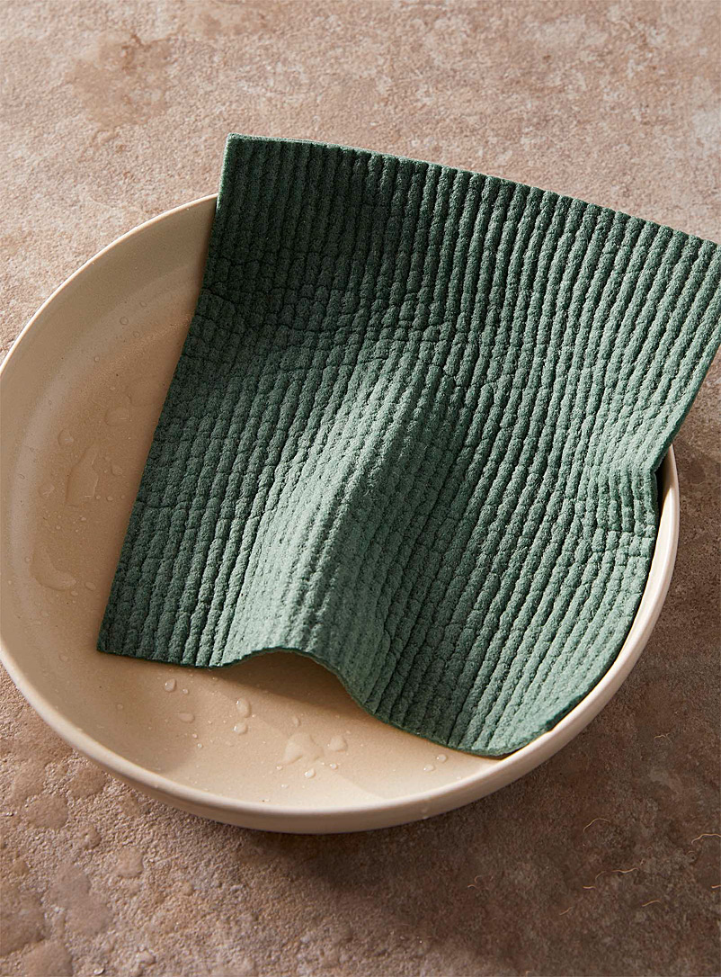 Danica Green Sage green sponge cloth