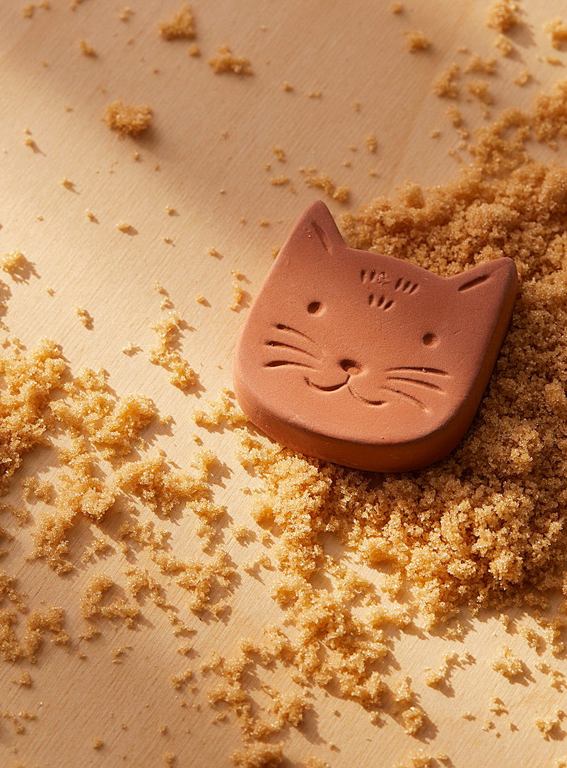 Danica Copper/Rust Cat sugar saver