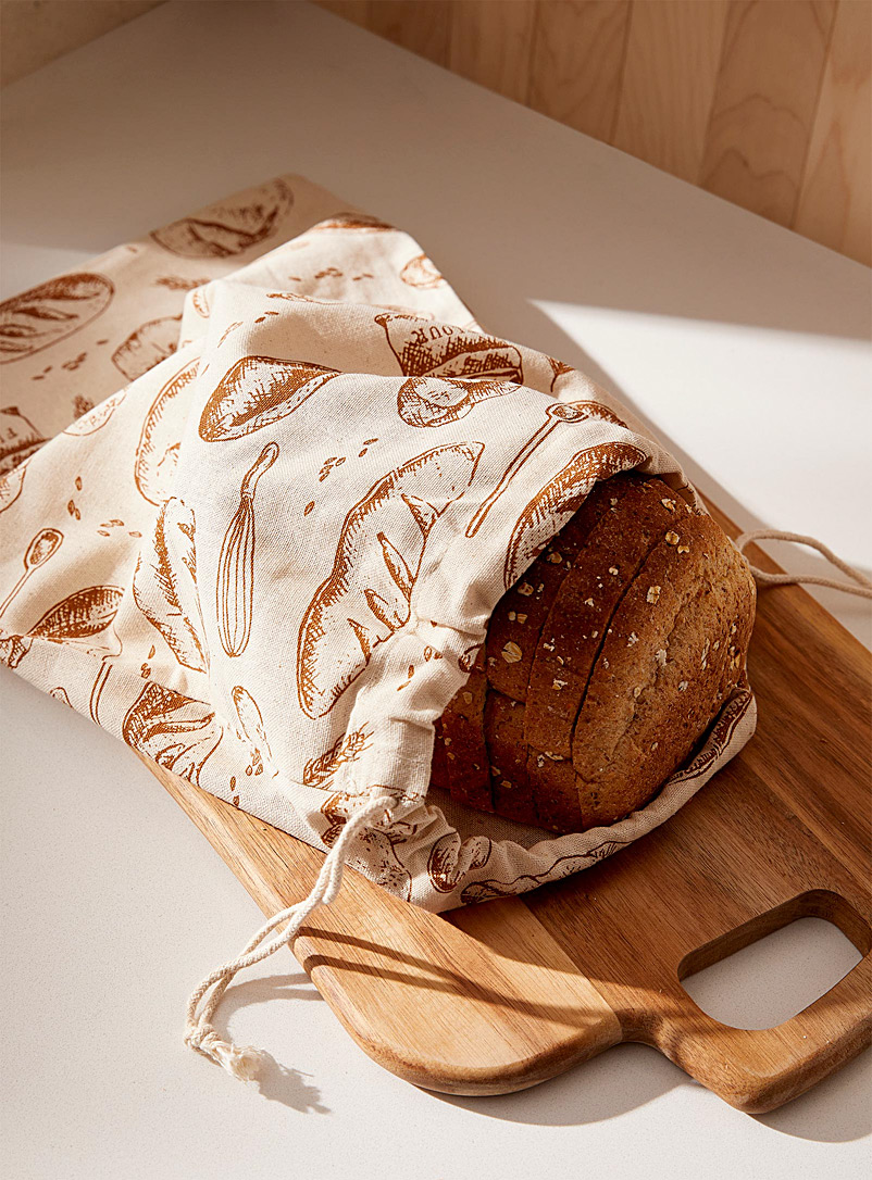 Simons Maison Cream Beige At the bakery bread bag