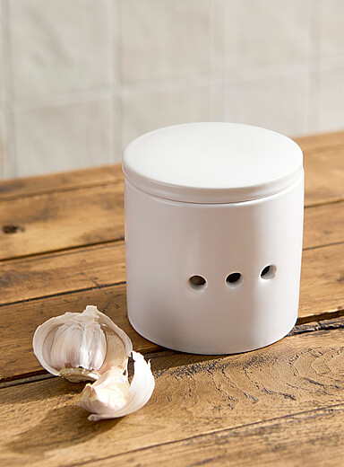 Le pot &agrave; ail blanc
