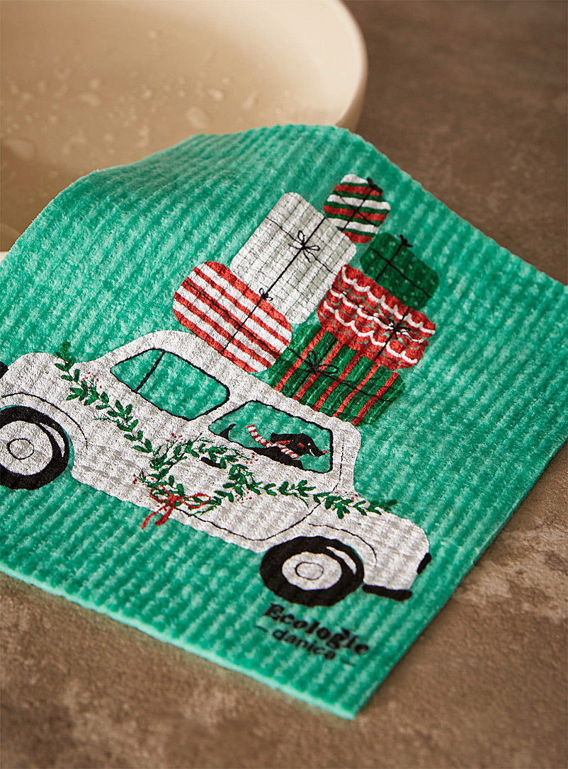 Danica Assorted Festive car sponge cloth