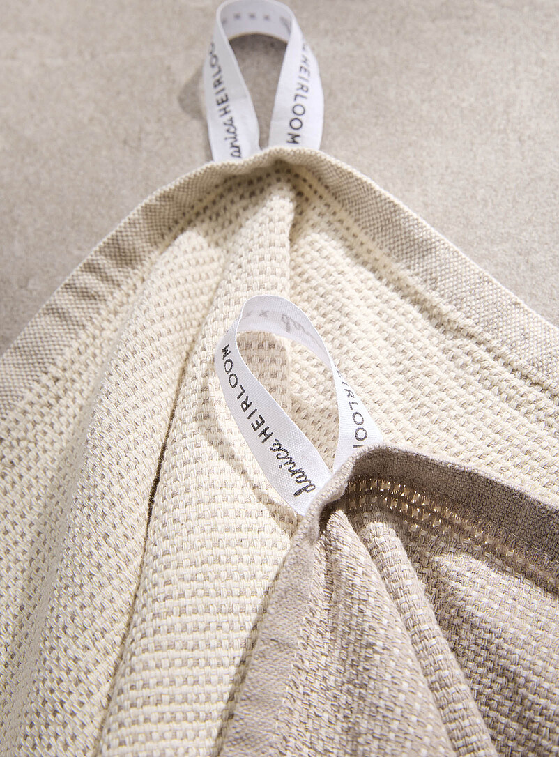 Two-tone weave tea towels Set of 2 product image 2