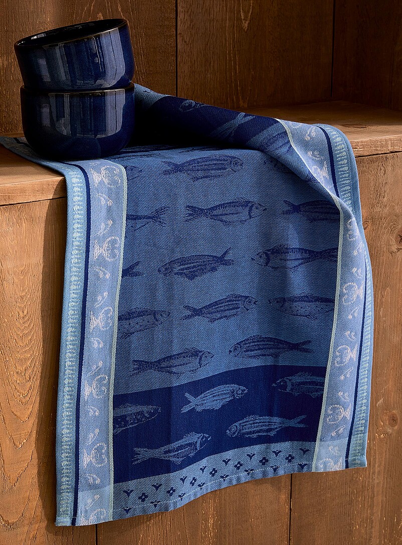 Patterned Jacquard Tea Towel