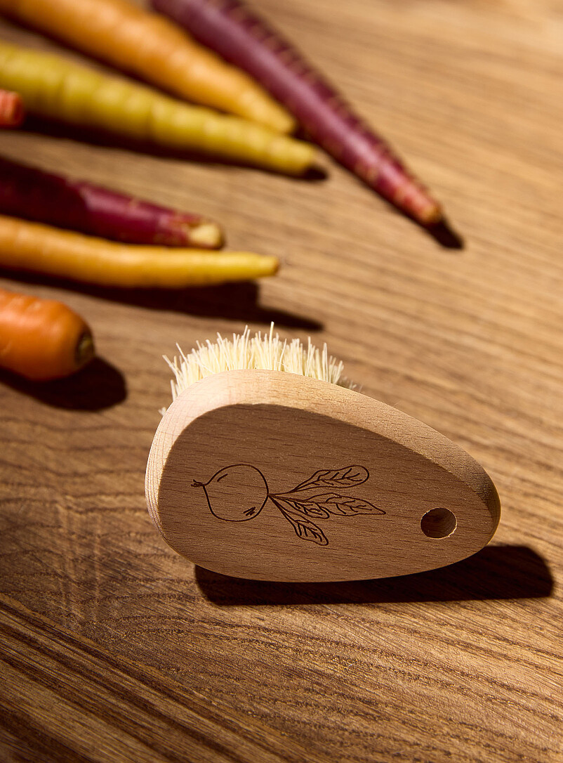 Small Wooden Vegetable Brush