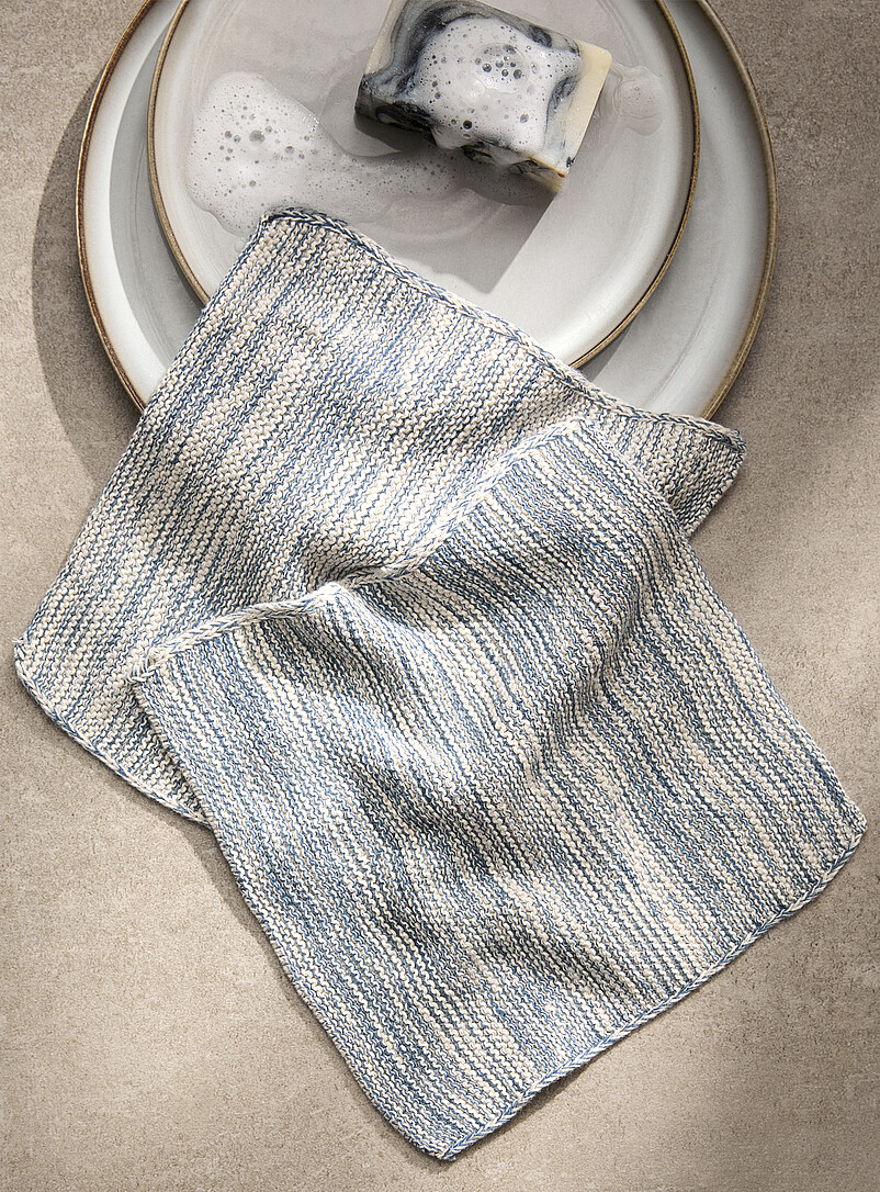 Two-Tone Dishcloths Set Of 2