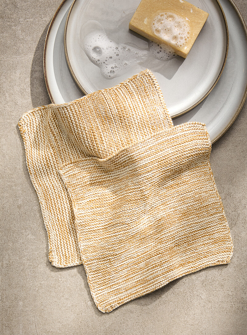 Two-tone dishcloths Set of 2 product image (primary)