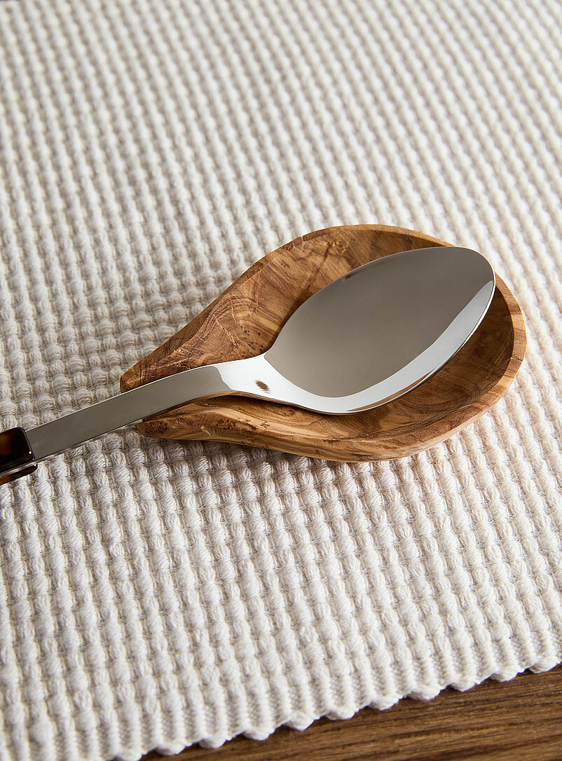 Olive wood spoon rest product image (primary)